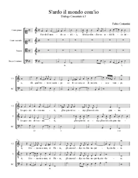 S'ardo il mondo com'io
