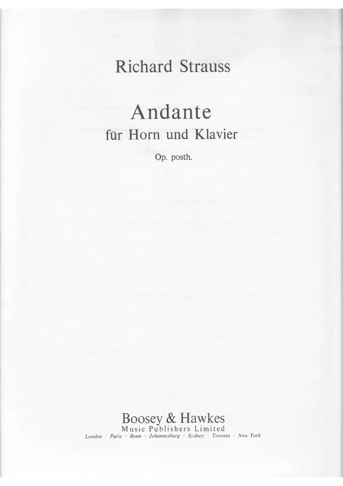 Andante in C major - Page 1