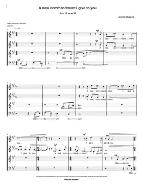 A new commandment I give to you