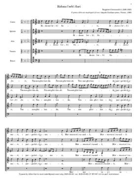 Ridono l'herbe e i fiori