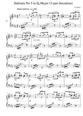 Invention in C major BWV 772