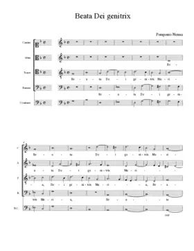 Beata Dei genitrix