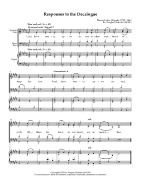 Responses to the Decalogue in E