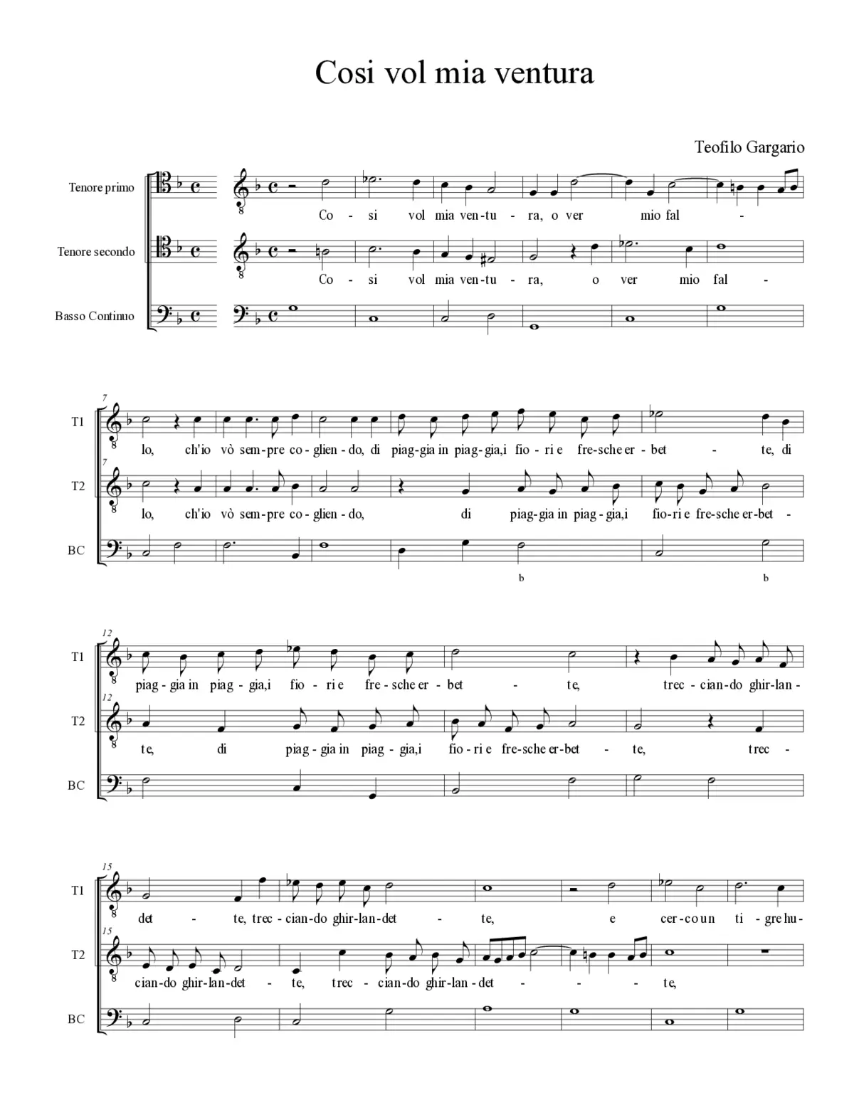 Cosi vol mia ventura - Page 1