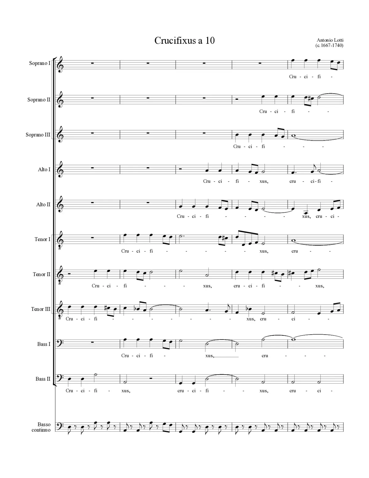 Crucifixus a 10 - Page 1