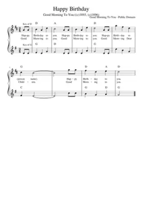 Happy Birthday to You