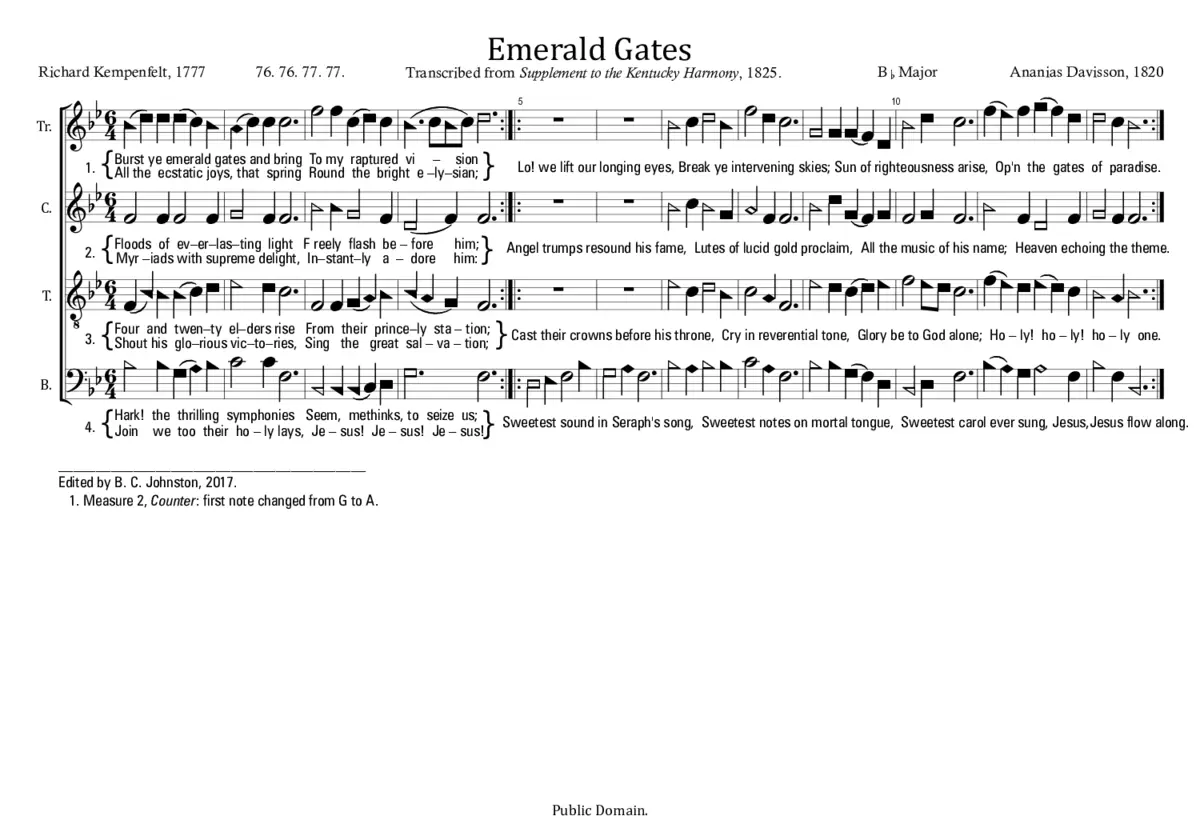 Emerald Gates - Page 1