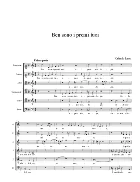 Ben sono i premi tuoi