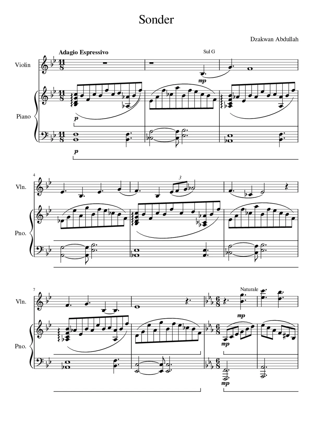 Dzakwan Abdullah - Sonder - Page 1