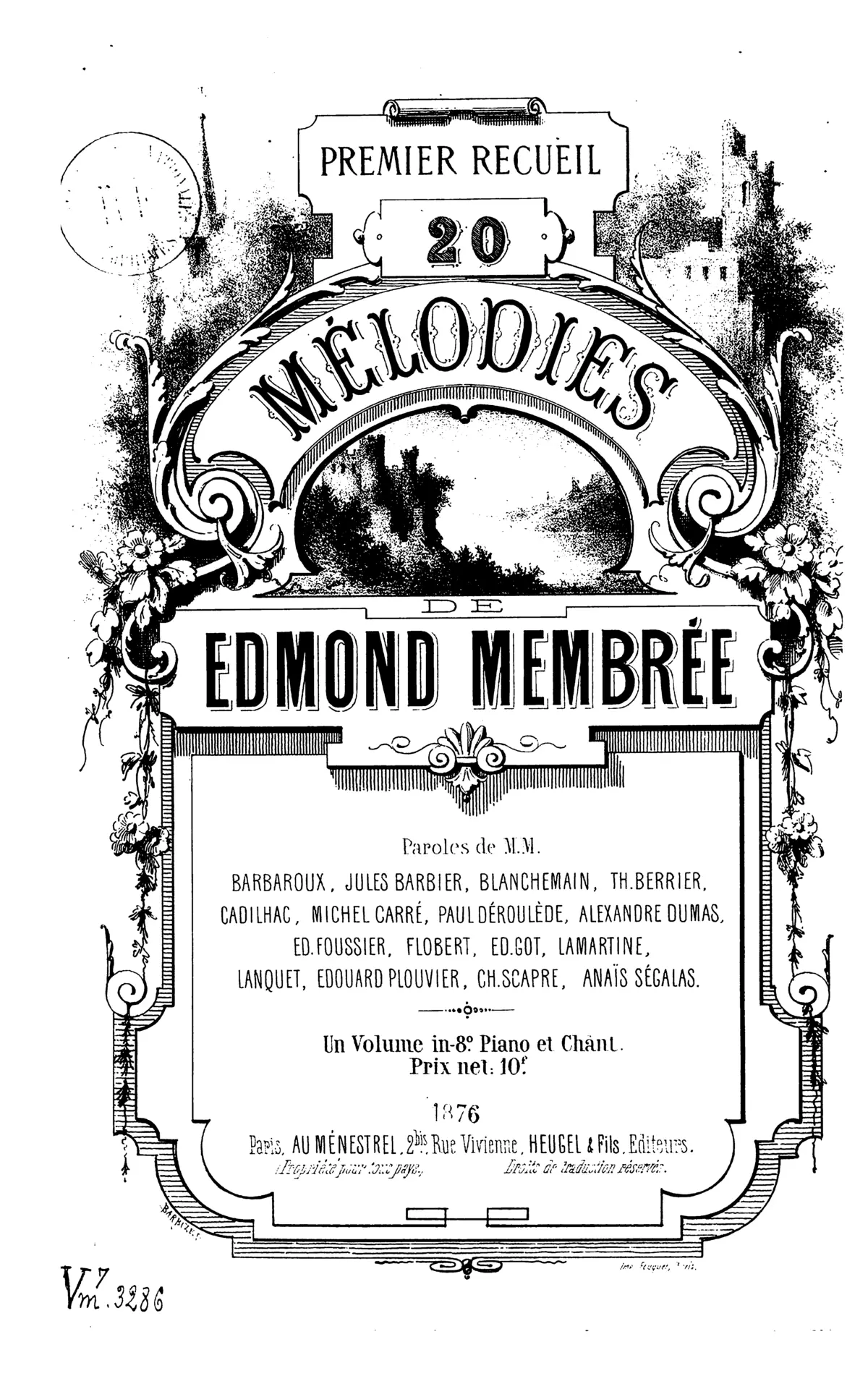 20 Mélodies - Page 1