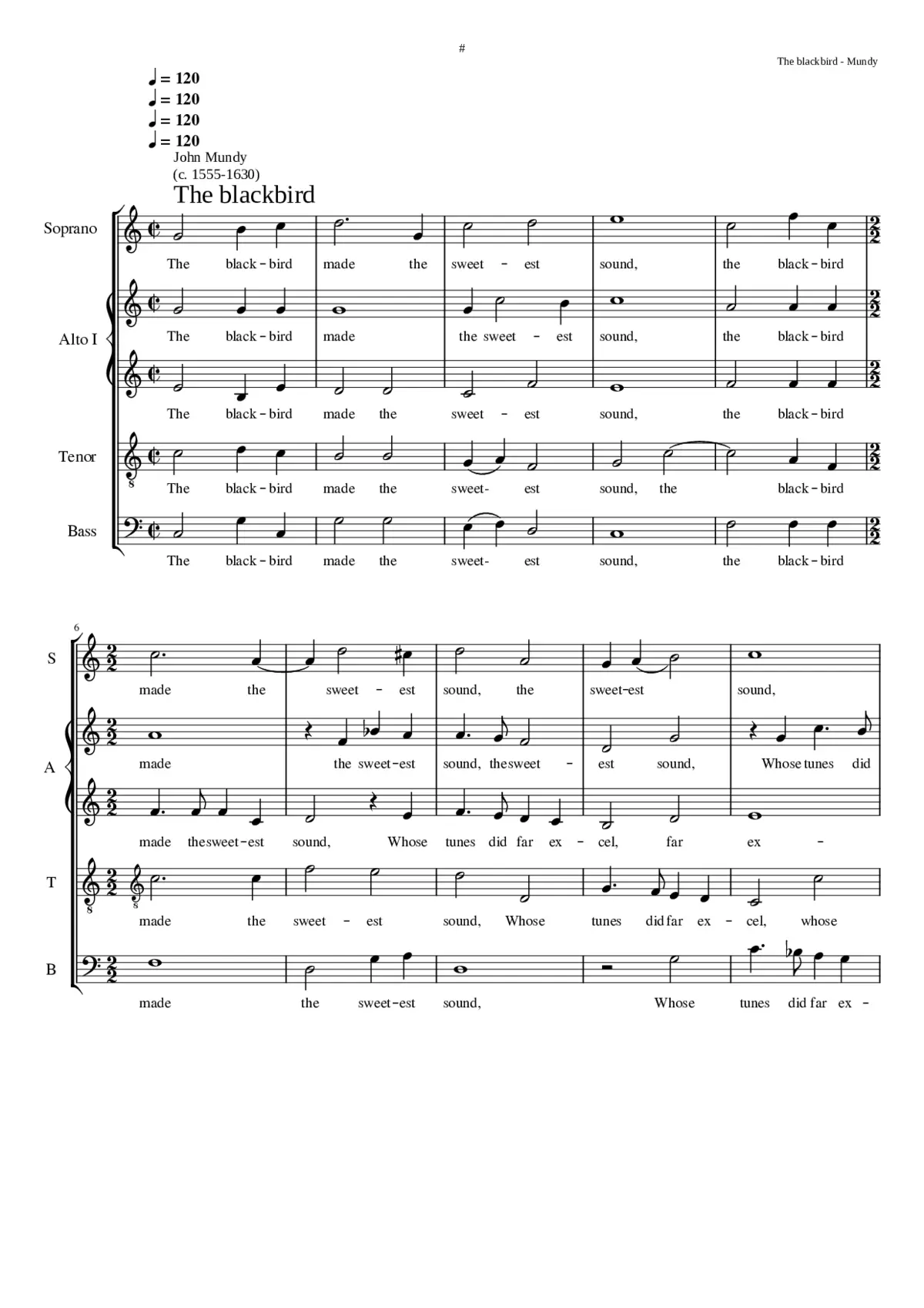 The blackbird - Page 1