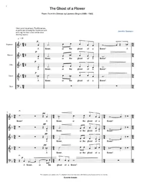 The Ghost of a Flower