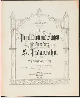 18 Preludes and Fugues for Piano, Op.56