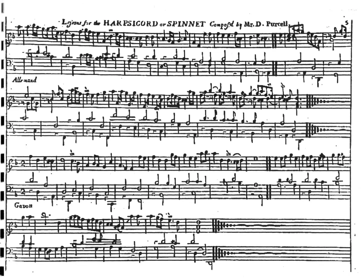 Suite in D minor and Suite in D - Page 1