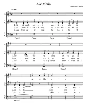 Ave Maria - Dixit archangelis