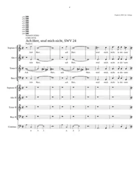 Ach Herr straf mich nicht (Psalm 6) SWV 24