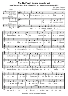 Fuggi donna quanto voi