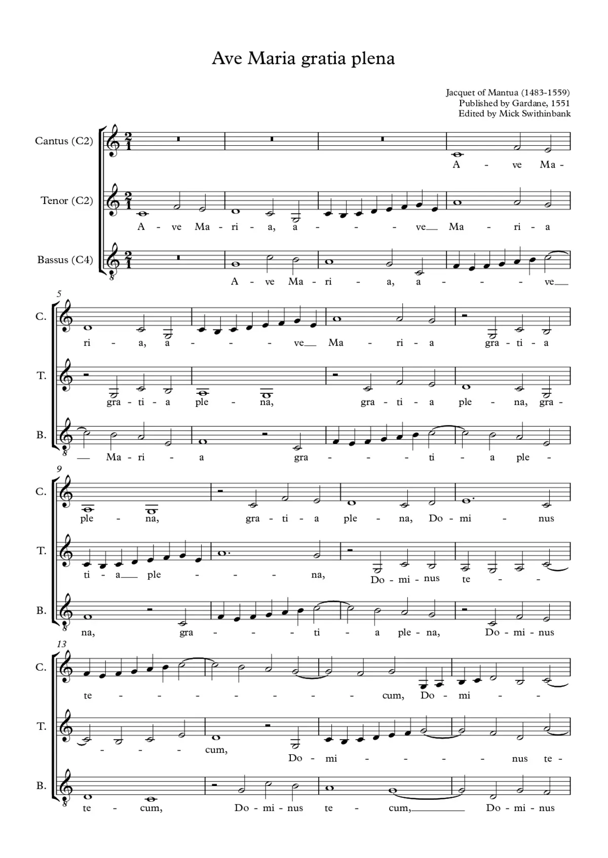 Ave Maria - Page 1