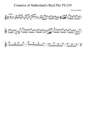 Countess of Sutherland's ReelThe TS.219