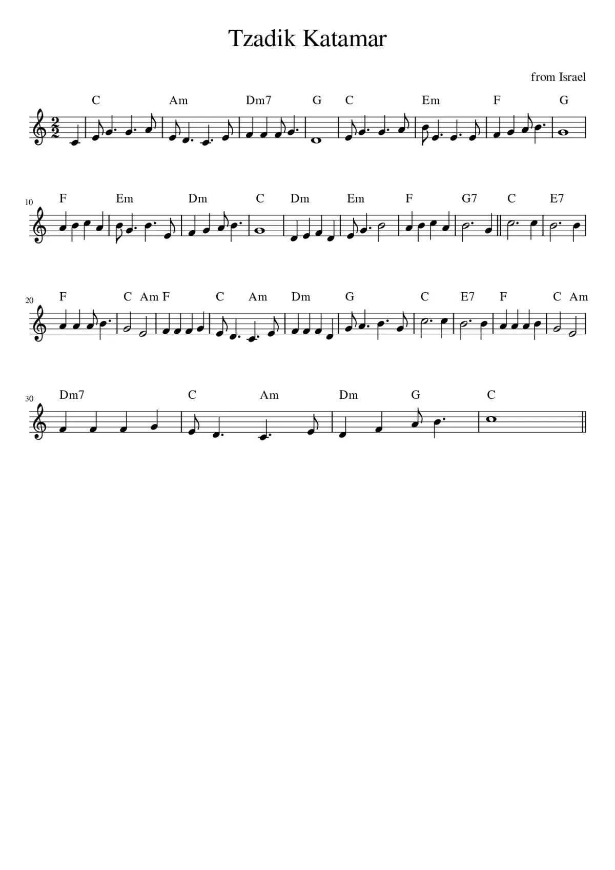 Tzadik Katamar ----- - Page 1