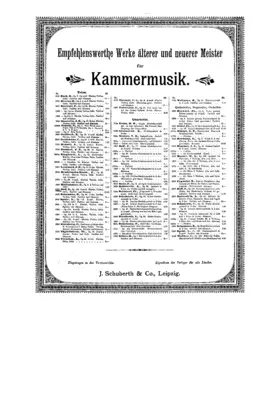 Piano Trio No.1