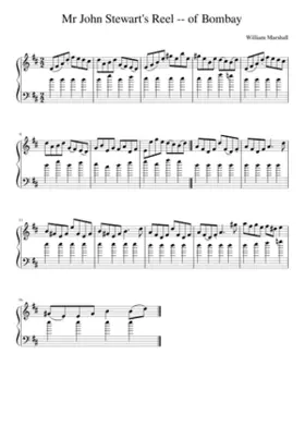 Mr John Stewart's Reel -- of Bombay