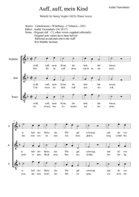 Auff, auff, mein Kind