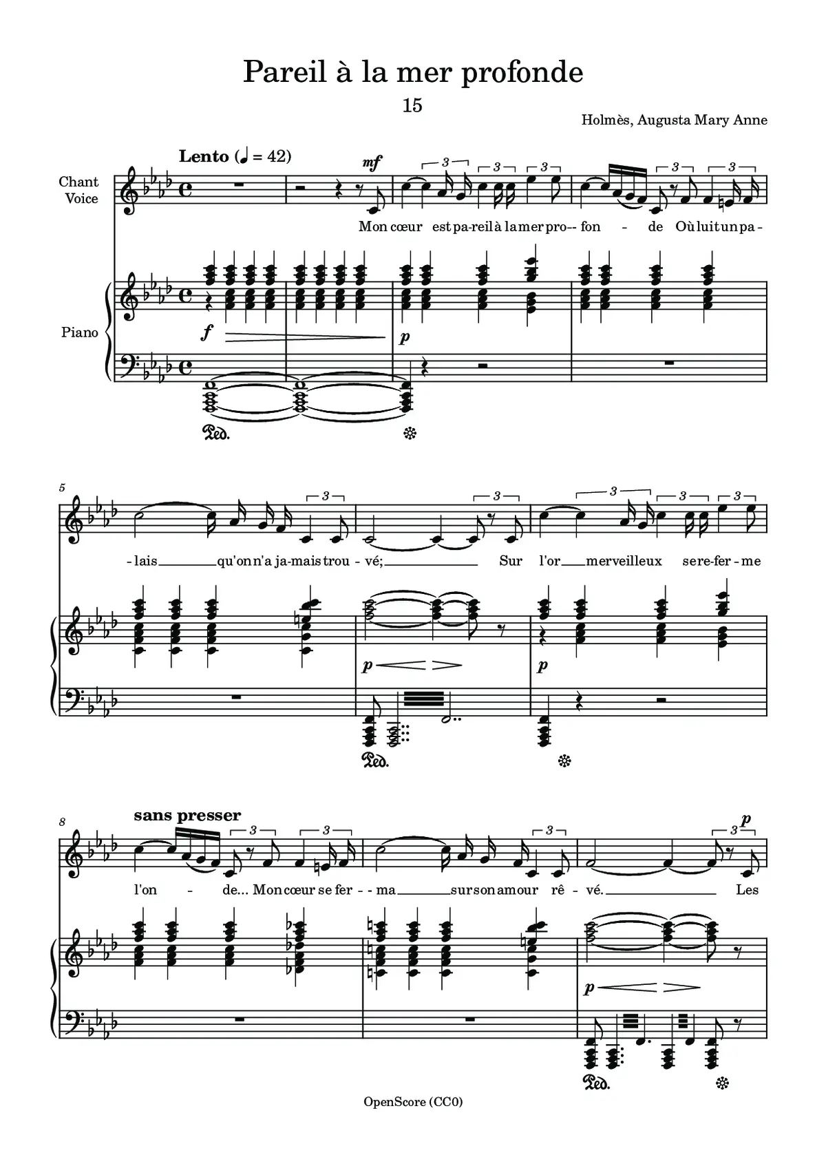 Pareil à la mer profonde - Page 1
