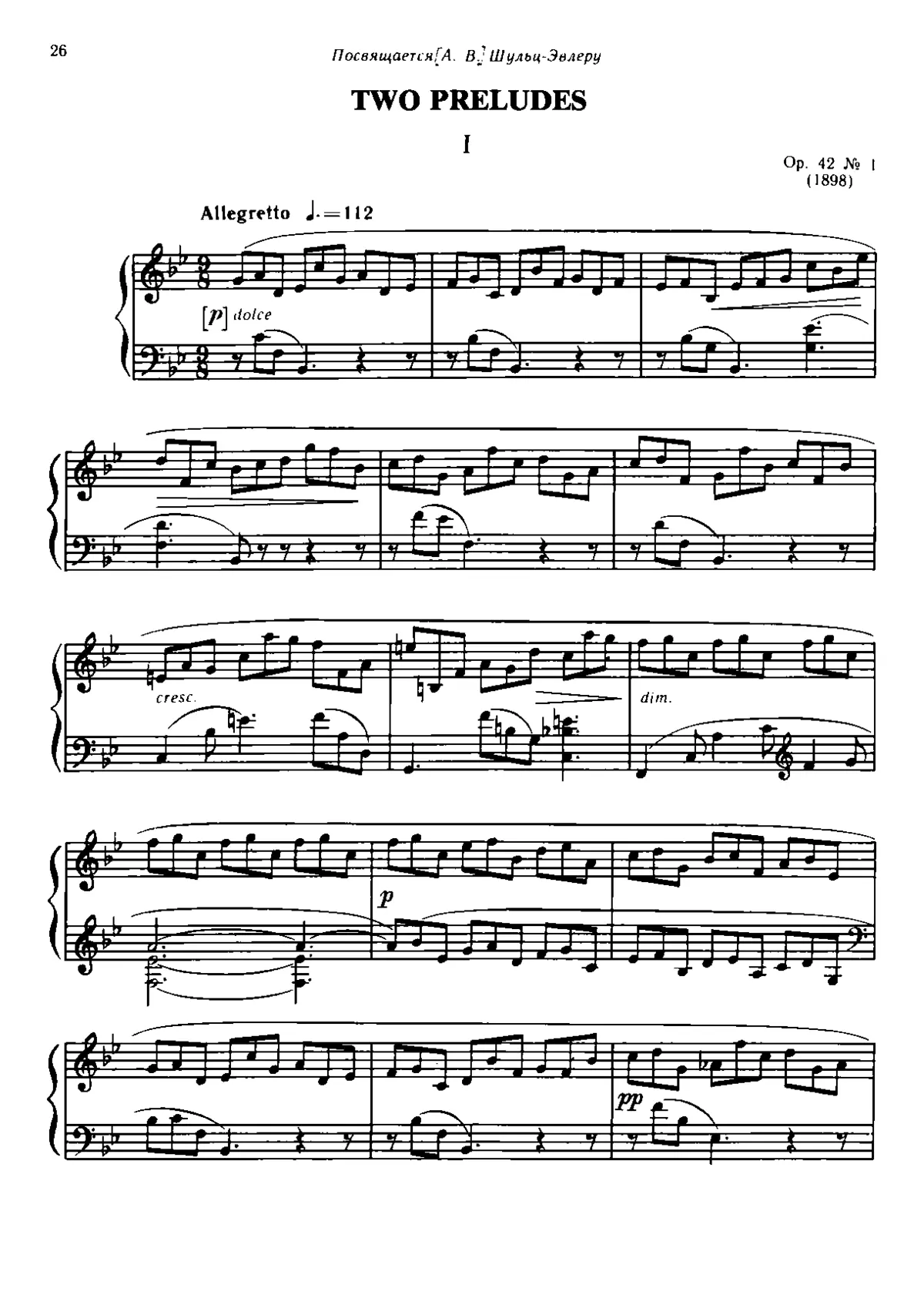 Trois morceaux - Page 1