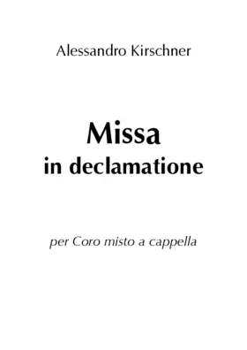 Missa in declamatione