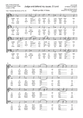 Judge and defend my cause, O Lord