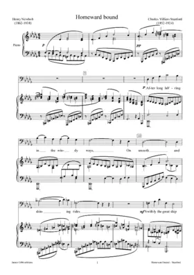 Homeward bound, Op. 91:4