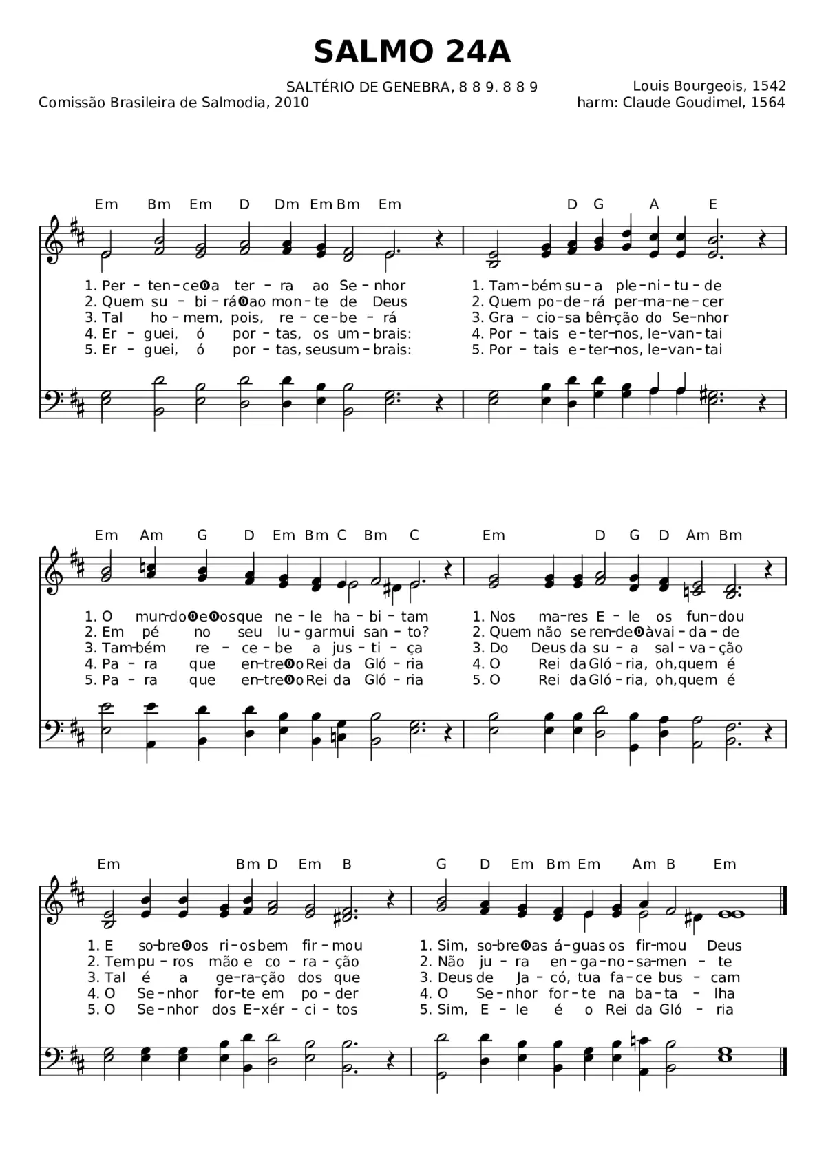 Salmo 24A - Page 1