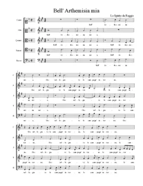 Bell' Arthemisia mia