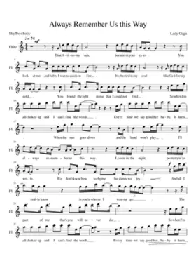 always remember us this way