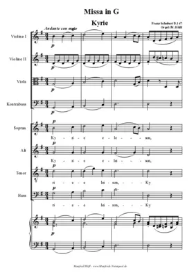 Mass No. 2 in G major, D167