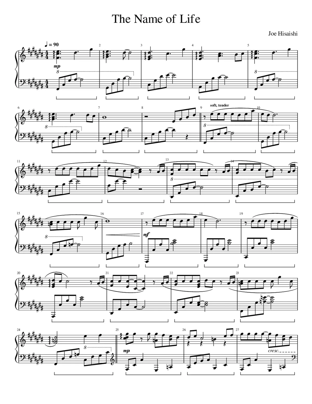 The Name of Life - Page 1