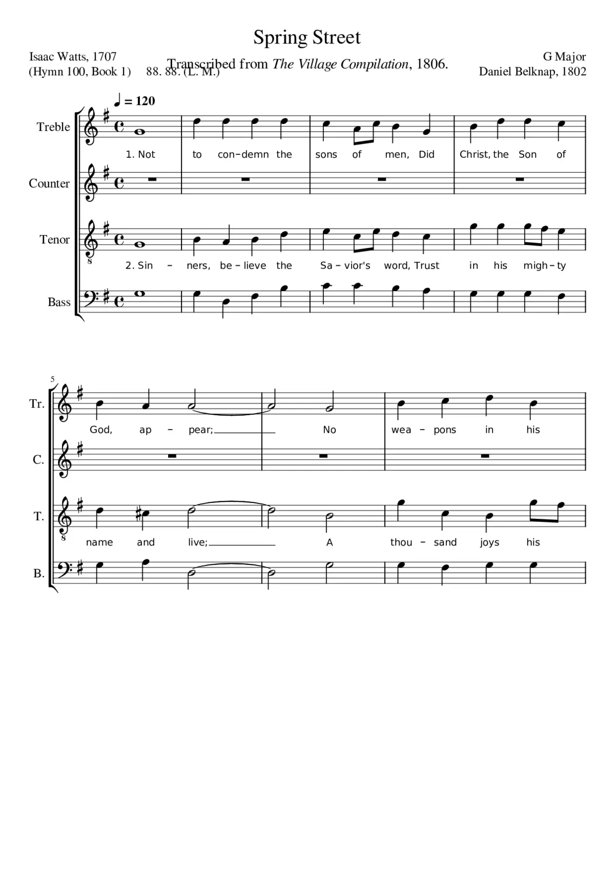 Spring Street - Page 1