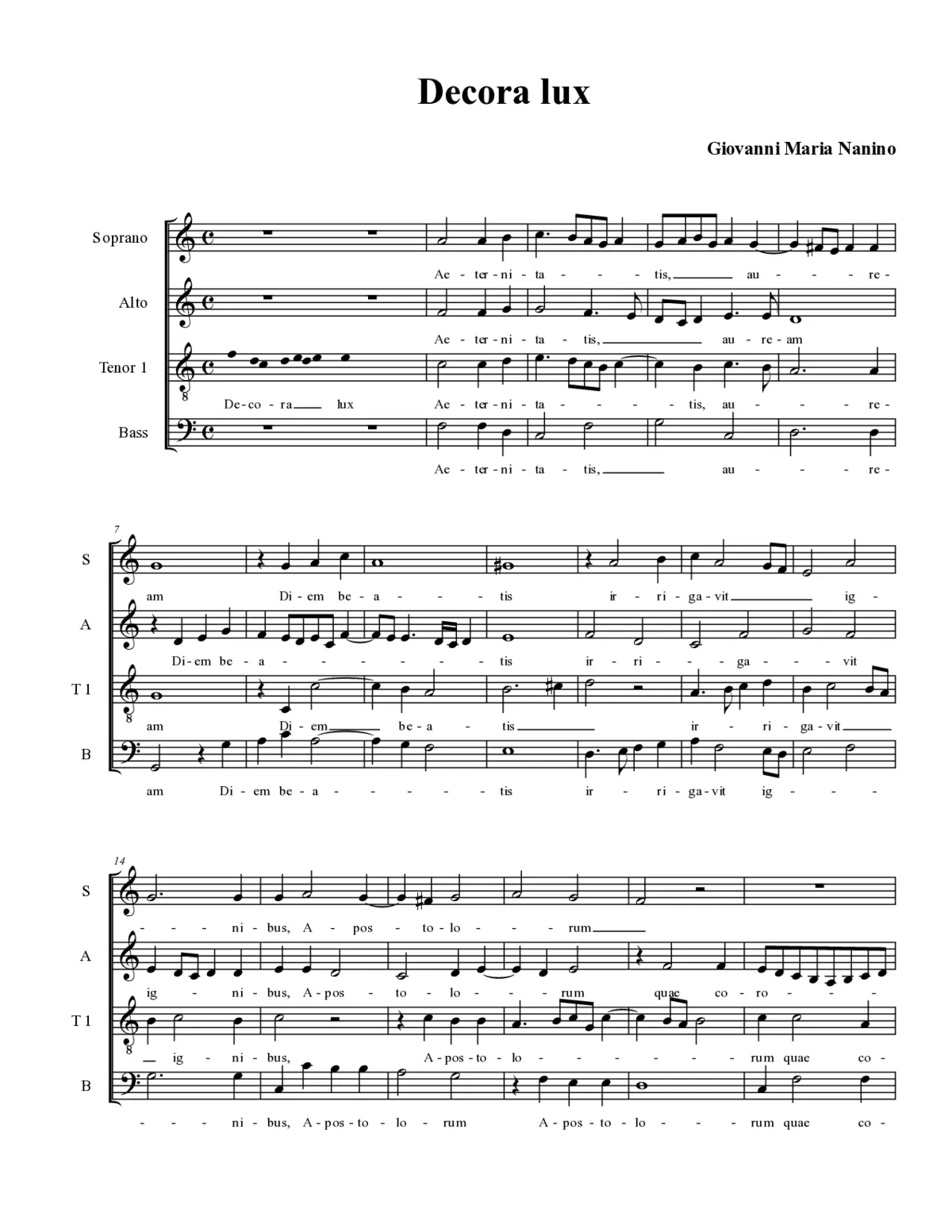Decora lux - Page 1