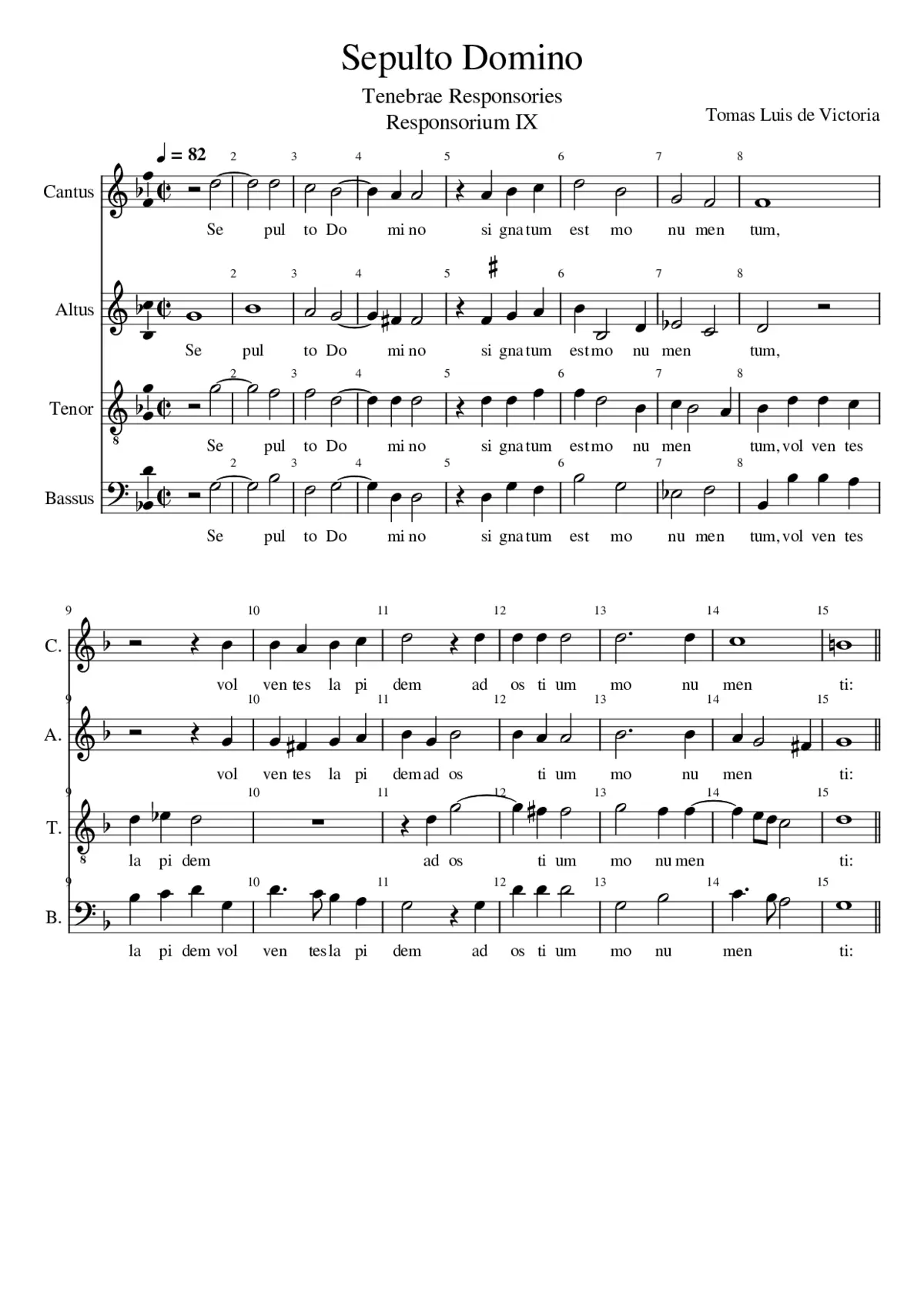 Sepulto Domino - Page 1