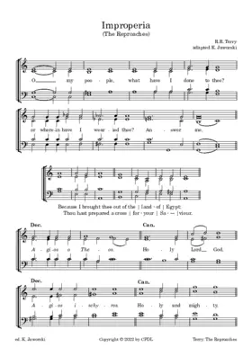 Improperia (The Reproaches)