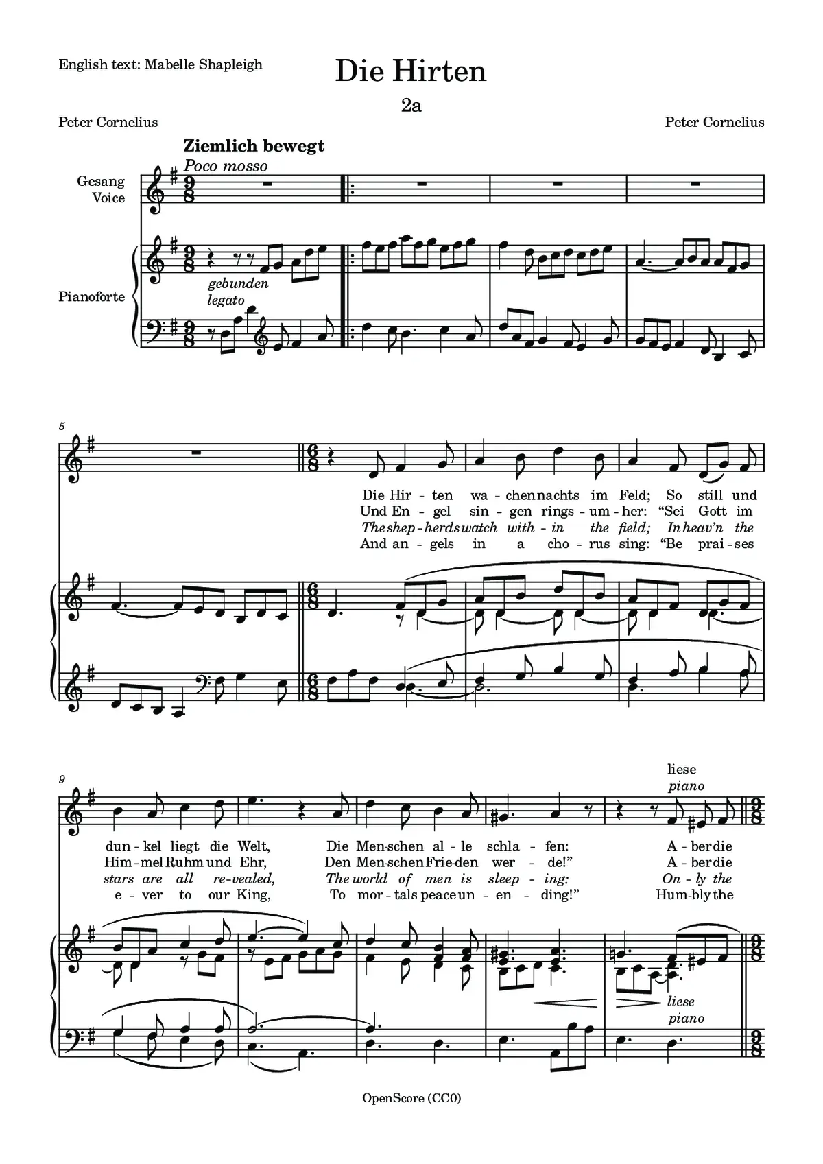 Die Hirten - Page 1