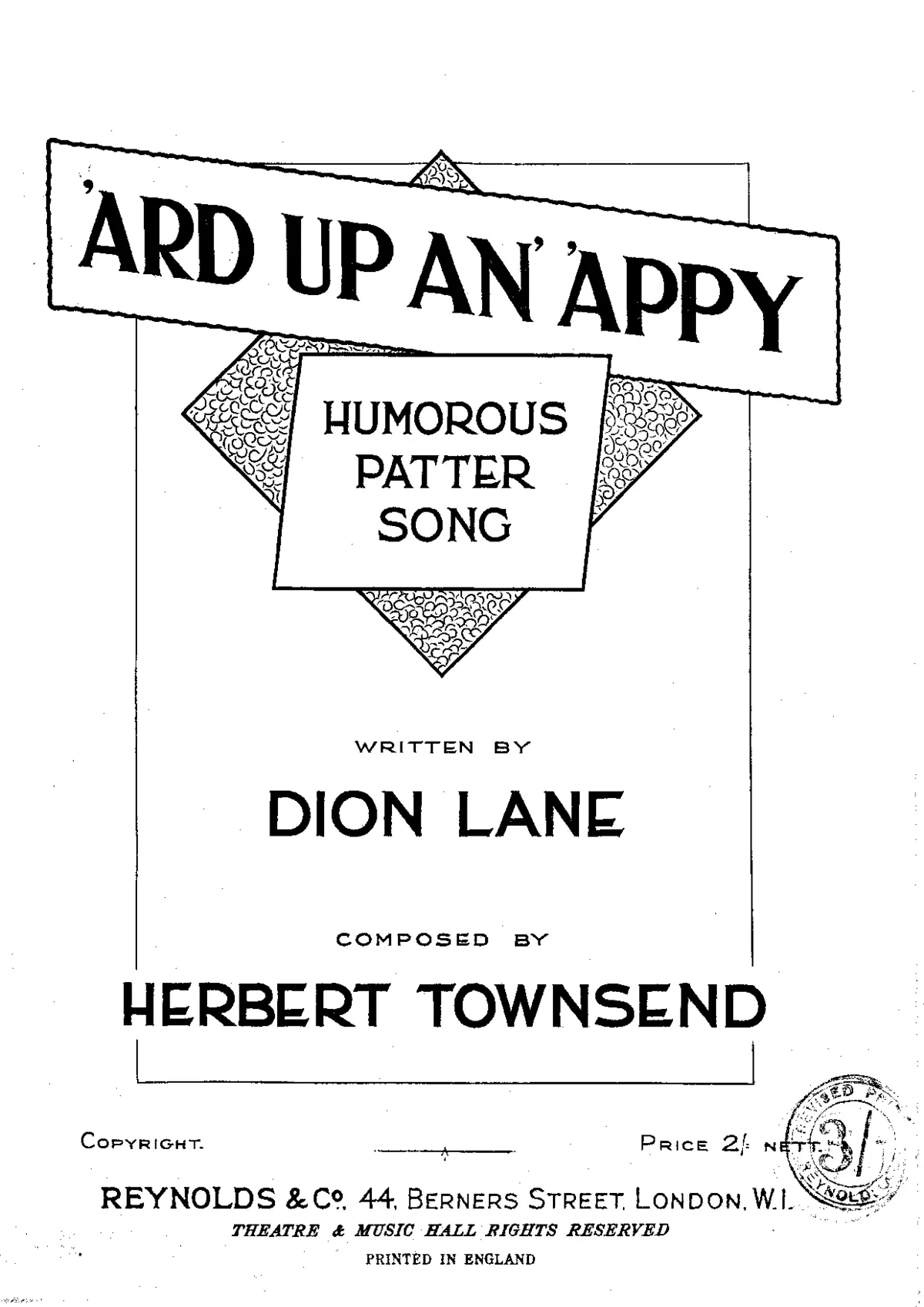 'Ard Up An' Appy! - Page 1