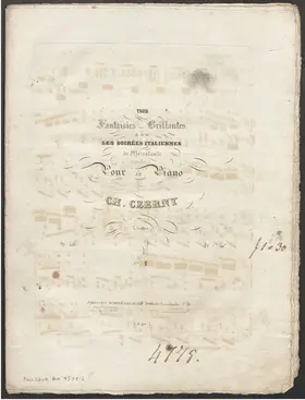 3 Fantasies Brillantes on Themes of Mercadante