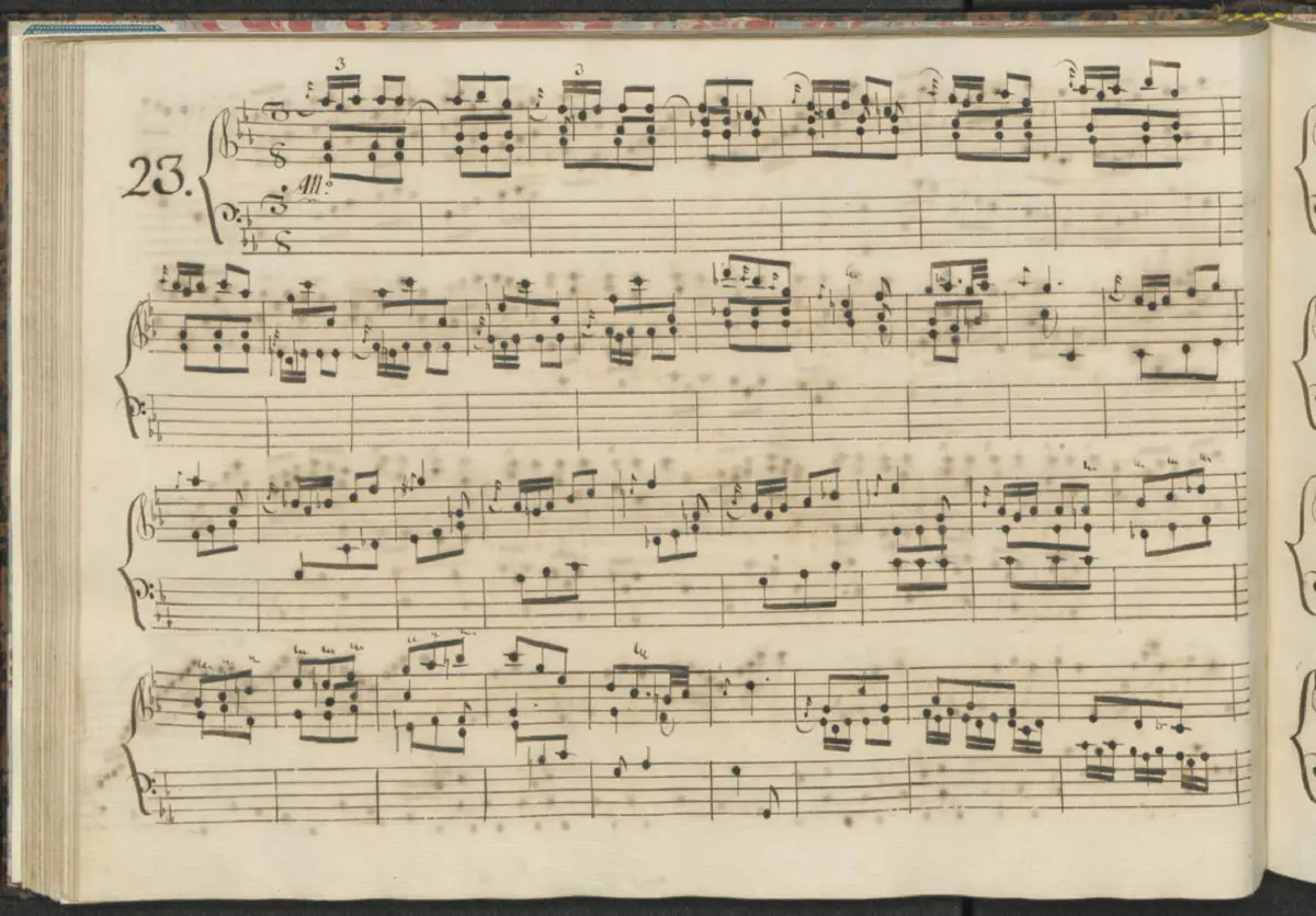 Keyboard Sonata in F minor - Page 1