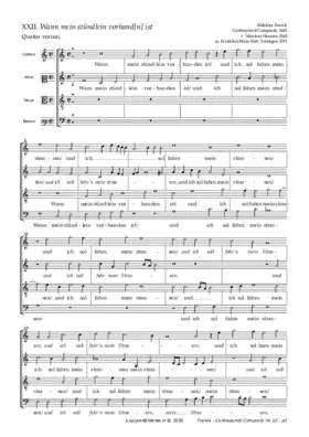 Wenn mein Stündlein vorhanden ist