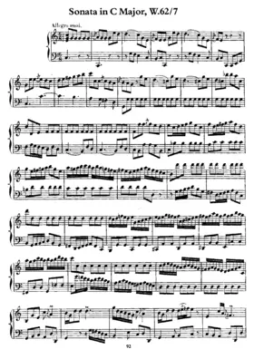 Keyboard Sonata in C major