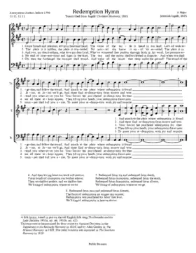 Redemption Hymn