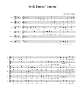 Se da l'ardent' humore