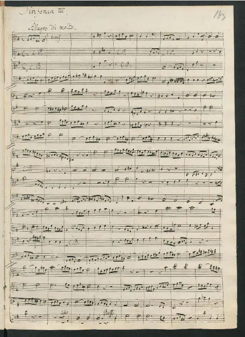 String Symphony No.3 in E minor - Page 1